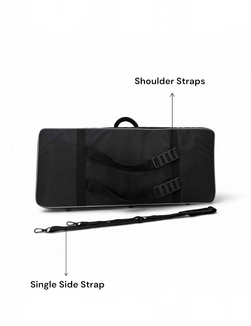 Olive OL-KB500 Padded Keyboard Bag for 61-Key Keyboards