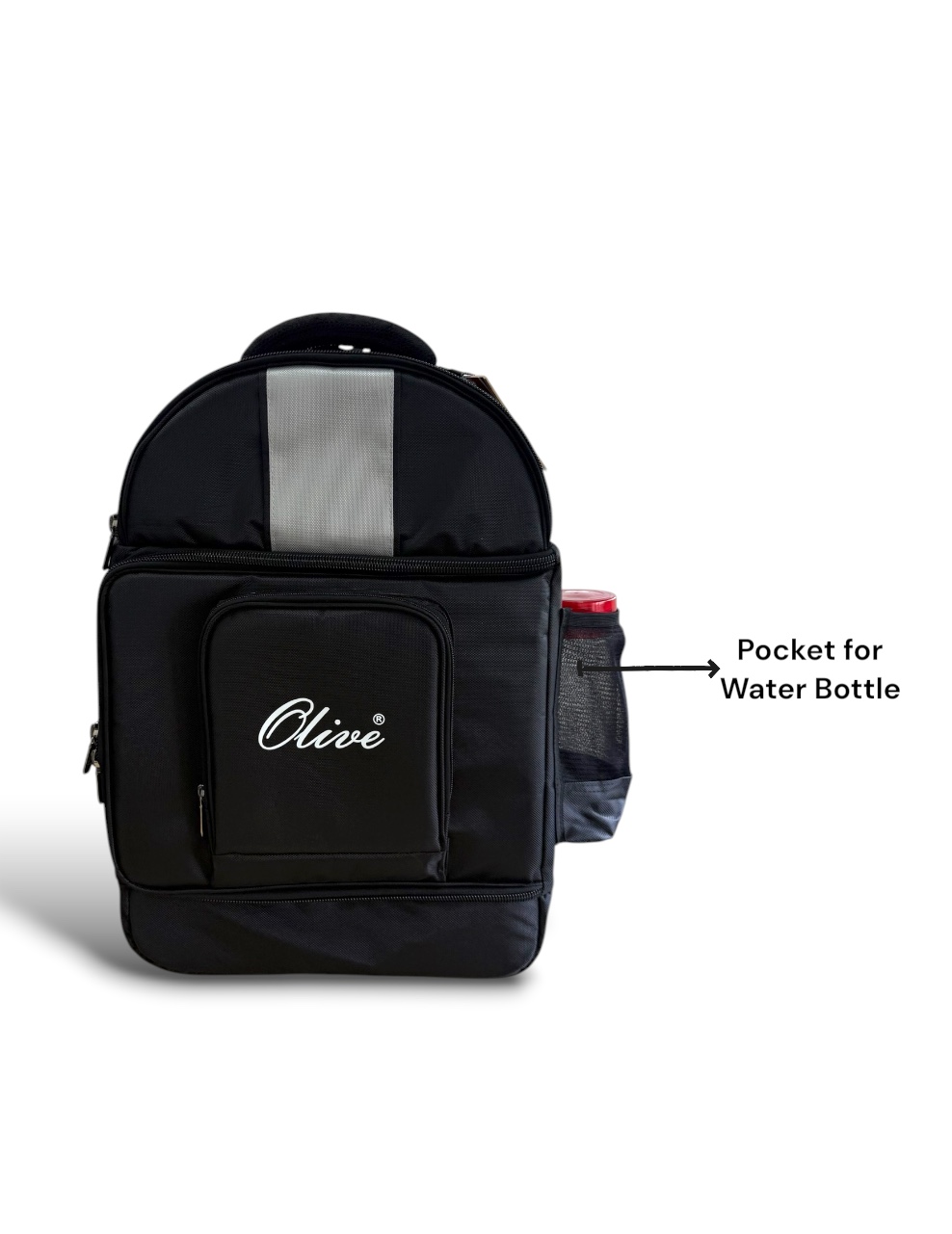 Olive OL-MULTIPAD12 Sampler Pad Case for DTX-Multi 12, SPD SX, Multi Pockets, Shoulder Straps, 15mm foam padding