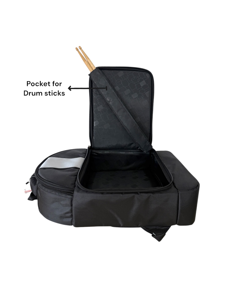 Olive OL-MULTIPAD12 Sampler Pad Case for DTX-Multi 12, SPD SX, Multi Pockets, Shoulder Straps, 15mm foam padding