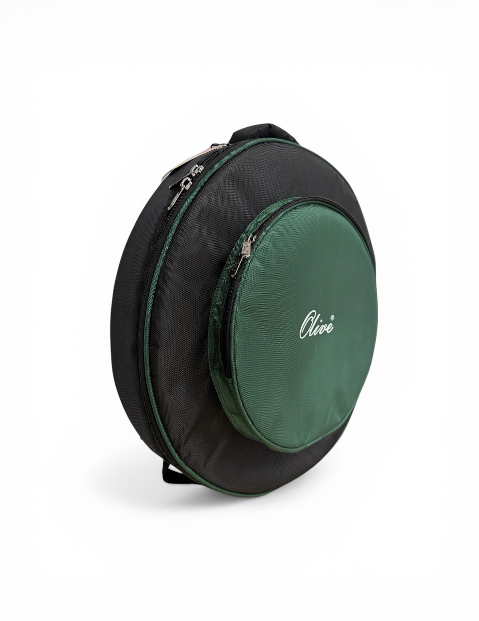 Olive OL-CYM100 Padded Case for Cymbal Pack, Strong Handle, Shoulder Straps, Water-Resistant, Easy To Carry