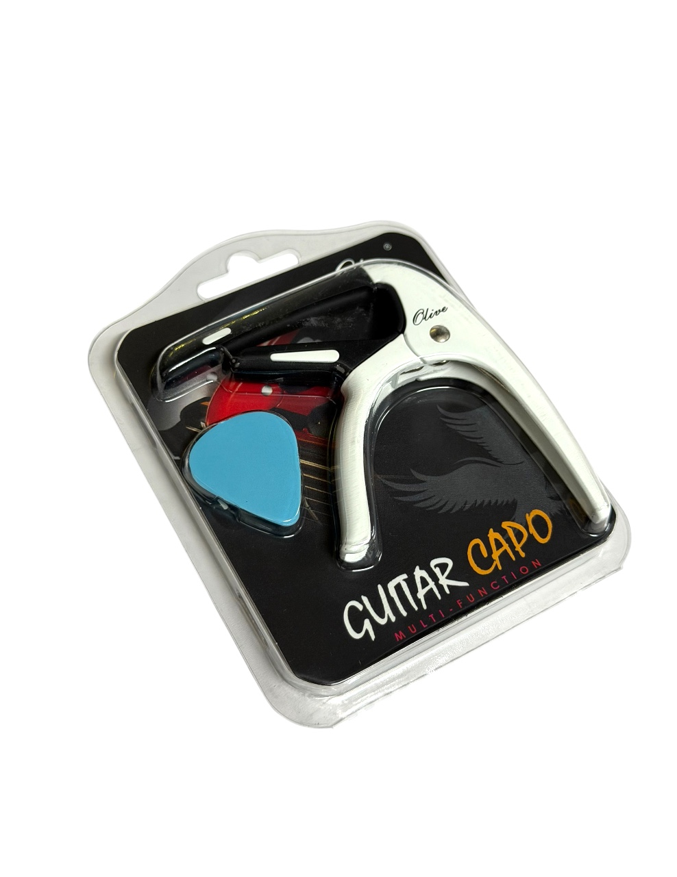 Olive Guitar Capo OL-CPX-W