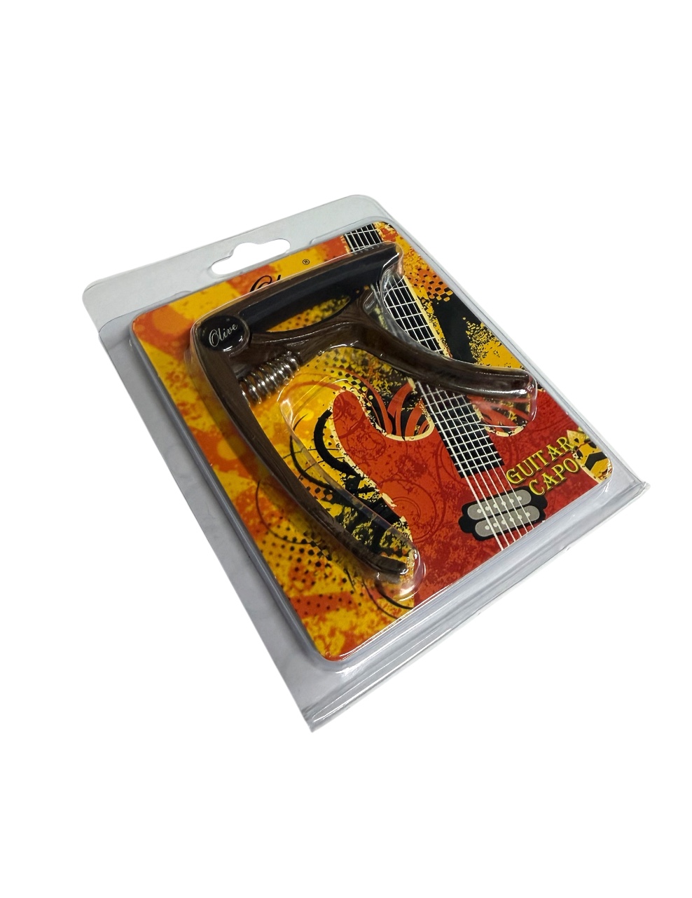 Olive OL-CP10 Guitar Capo for Beginners, Gloss Finish,